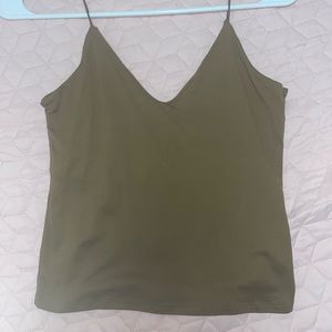 brown cami top